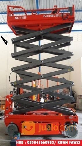 Scissor Lift Tangga Hidrolik Elektrik 8 Meter Murah Di Semarang