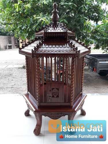 Sangkar Burung Gagak Hitam Mewah92h5