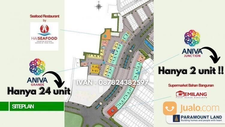 Ruko Gading Serpong Tangerang ANIVA GRANDE & JUNCTION