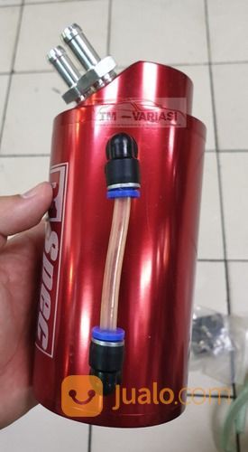 IMPORT Oil Catch Tank OCT D1 Spec Model Bulat Merah Universal