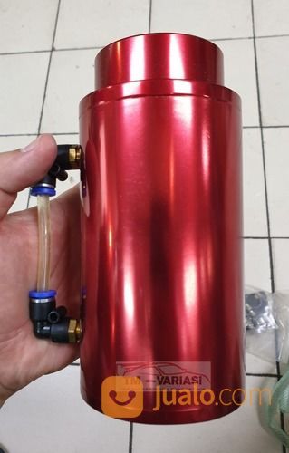 IMPORT Oil Catch Tank OCT D1 Spec Model Bulat Merah Universal