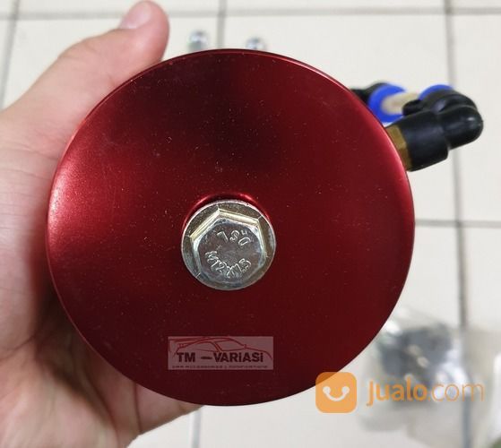 IMPORT Oil Catch Tank OCT D1 Spec Model Bulat Merah Universal