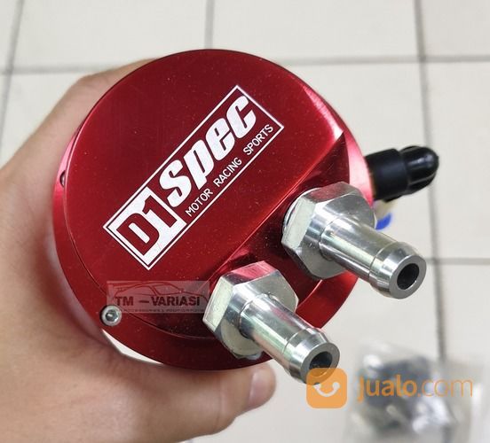 IMPORT Oil Catch Tank OCT D1 Spec Model Bulat Merah Universal