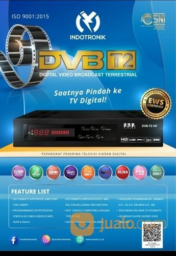 Pasang Antena Tv Digital Set Top Box Tanaka Murah