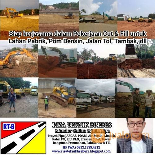 Mandor Proyek Cut & Fill. MANDOR BREBES - Riza Teknik Brebes