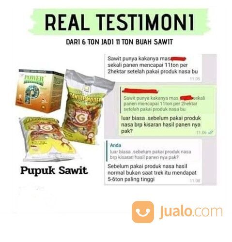 WA 0812-6864-1709 | Pupuk Kelapa Sawit Di Medan