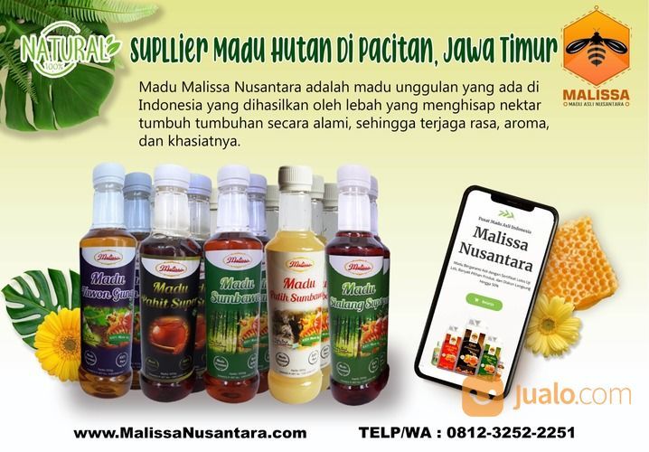 Malissa Grosir Madu Hutan Liar Di Pacitan