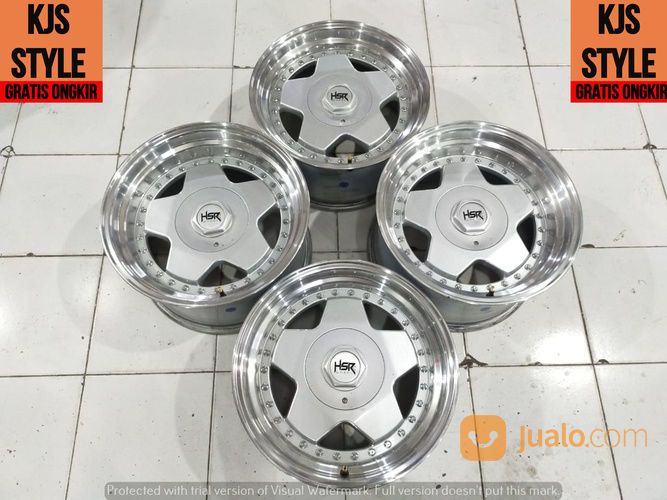 Velg Mobil Second Racing Borbet Hsr R16 Pcd 4x100 4x114,3