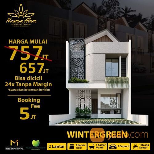 Rumah Moderen Setiabudi Dekat Kawasan Wisata Lembang Nuansa Alam Setiabudi Clove