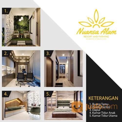 Rumah Moderen Setiabudi Dekat Kawasan Wisata Lembang Nuansa Alam Setiabudi Clove