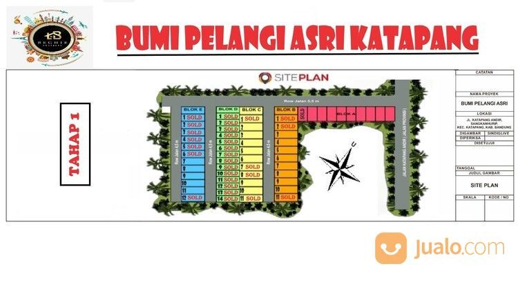 Perumahan Semi Cluster Bumi Pelangi Asri