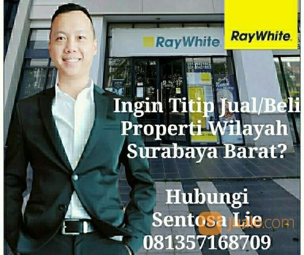 Tanah Kavling Raffles Garden Citraland Surabaya Row Jalan 15 Meter