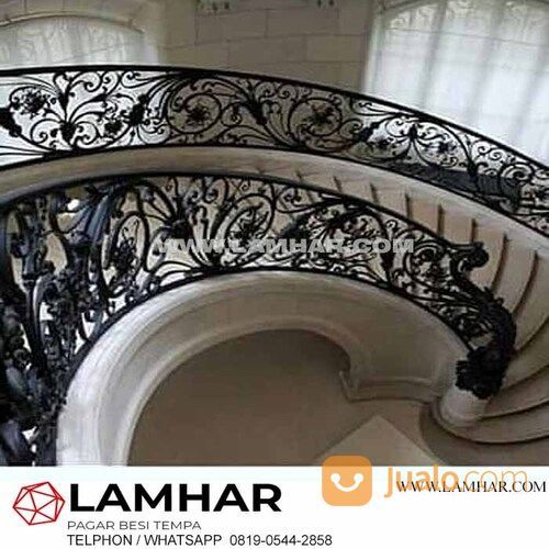Railing Tangga Besi Tempa Per Meter