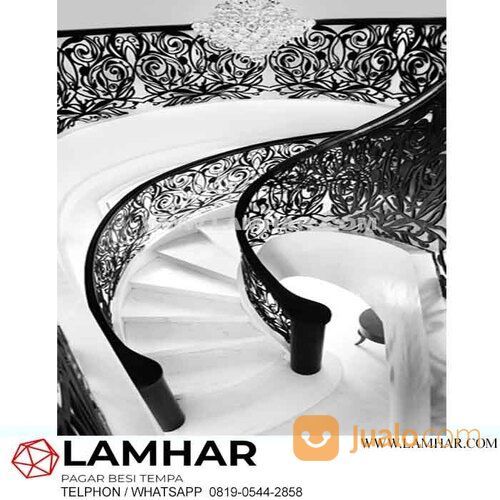 Railing Tangga Besi Tempa Per Meter