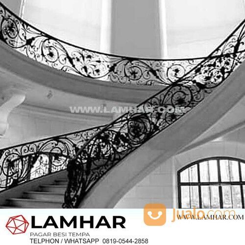 Railing Tangga Besi Tempa Per Meter