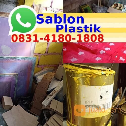 Sablon Kemasan Plastik