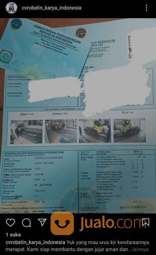 Biro Jasa STNK, SIM, Kir Truck Pickup