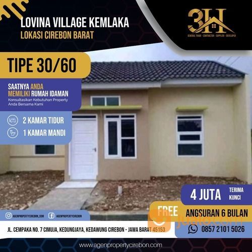 Perumahan Subsidi Cirebon LOVINA VILLAGE KEMLAKA - Lokasi Cirebon Barat