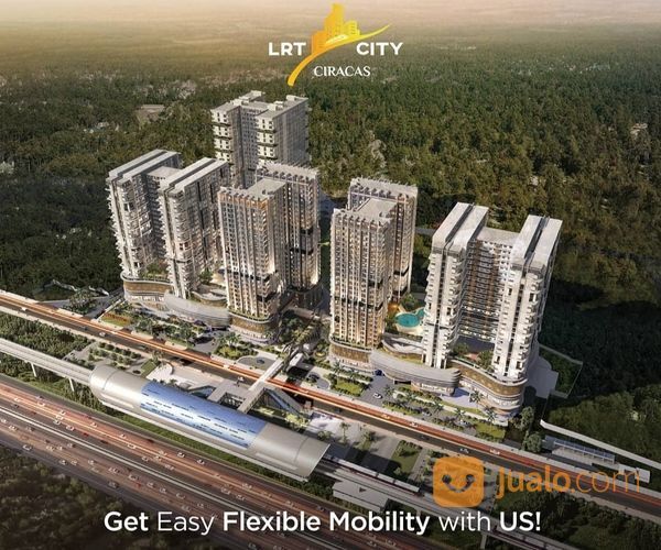 Apartemen LRT Ciracas Hunian Berkelas Nempel Dengan Stasiun LRT
