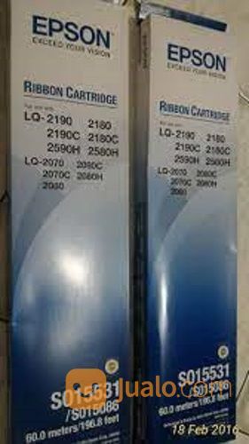 Pita Epson LQ-2190/2180 Ribbon Cartridge Baru Dan Original Lengkap Dengan Pita Dan Rumahnya