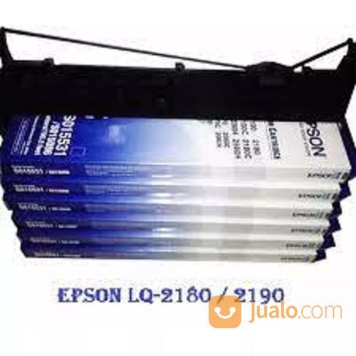 Pita Epson LQ-2190/2180 Ribbon Cartridge Baru Dan Original Lengkap Dengan Pita Dan Rumahnya