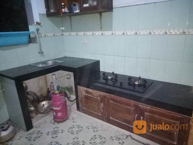 Meja Granit Hitam Polos Untuk Kictenset