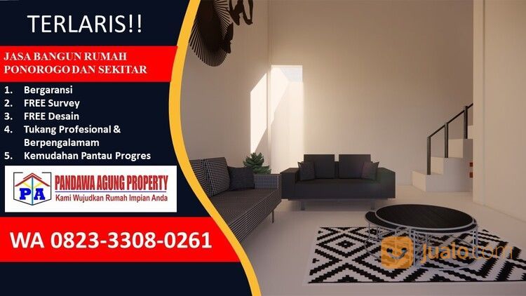 Harga Borong Bangunan Per Meter Persegi Di Ponorogo, PANDAWA AGUNG PROPERTY