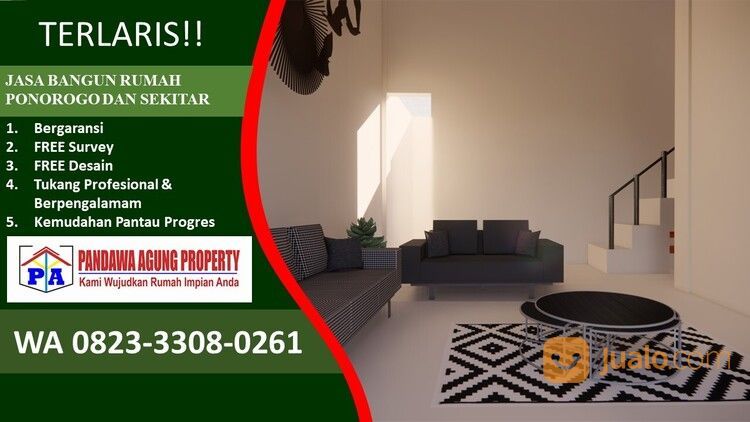 Harga Borong Bangunan Per Meter Persegi Di Ponorogo, PANDAWA AGUNG PROPERTY