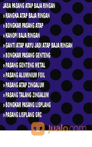 Atap Baja Ringan Bekasi Jasa Pasang Atap Baja Ringan Bekasi