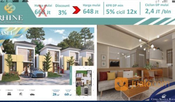 Rumah Babakan Madang, Bogor 648 Juta LT: 60m 1 Lantai