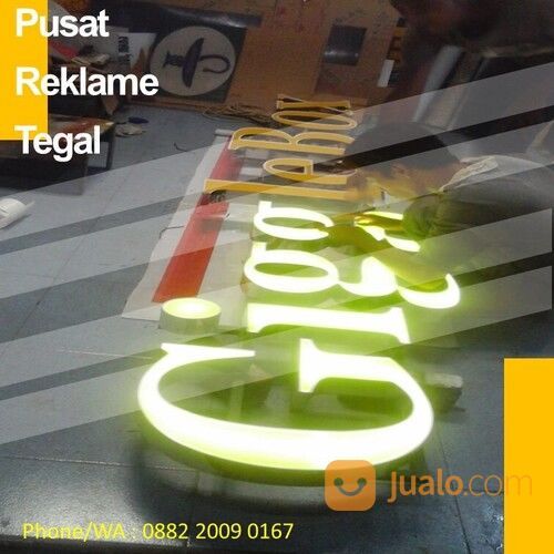 Huruf Timbul Akrilik Outdoor Brebes