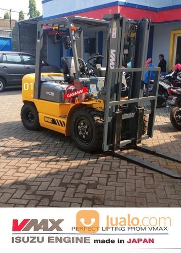 Forklift VMAX 3 Ton Mesin ISUZU C240 Mast 3 Meter Jember