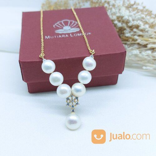 KALUNG MUTIARA LOMBOK, MUTIARA ASLI AIR TAWAR, KALUNG WANITA 4