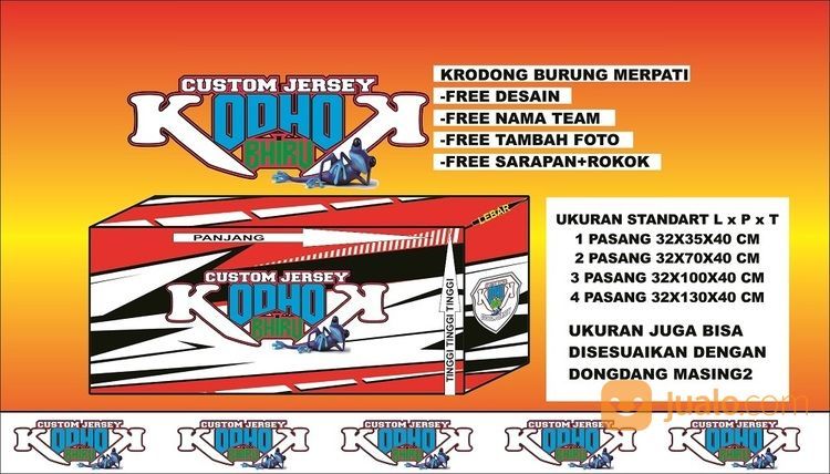 Krodong Kurungan Merpati Balap