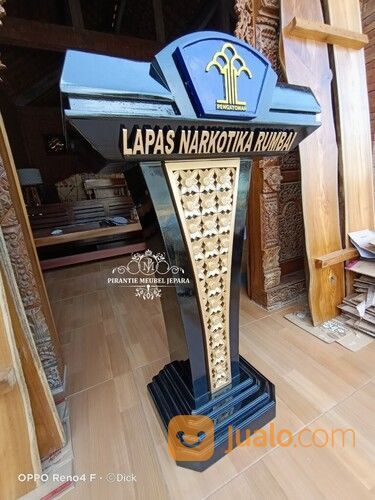 Podium Stand Pidato Aula Dinas Atau Instansi