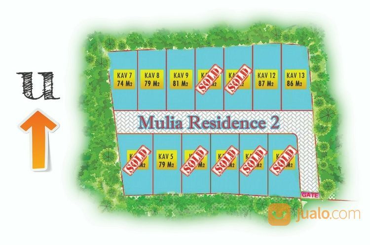 Cluster Mulia Residence Tahap 2 Sawangan Depok