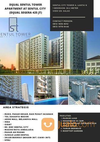 Sentul Tower Apartemen At Sentul City Bogor
