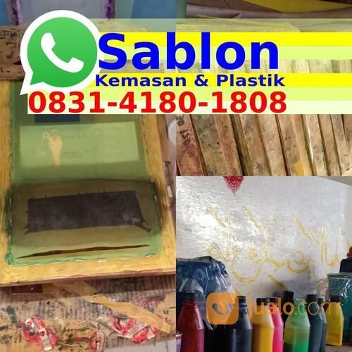 Gelas Plastik Sablon Murah