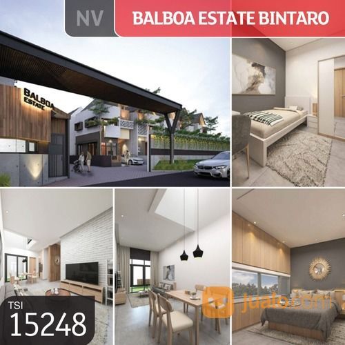 Rumah Balboa Estate, Bintaro, Brand New, 5x15 M, 2 Lt, SHM