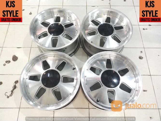 Pelek Seken Mae R17+Ban 205 45 R17 Pcd 10x100/114,3 Lebar 7,5/8,5 ET 38/35