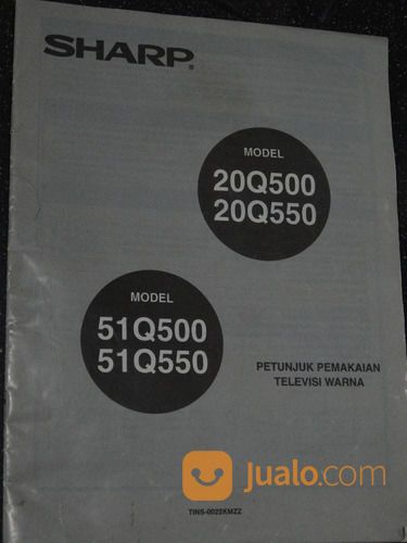 CRT TV / Televisi Tabung Kaca 20 Inch Sharp 20Q500