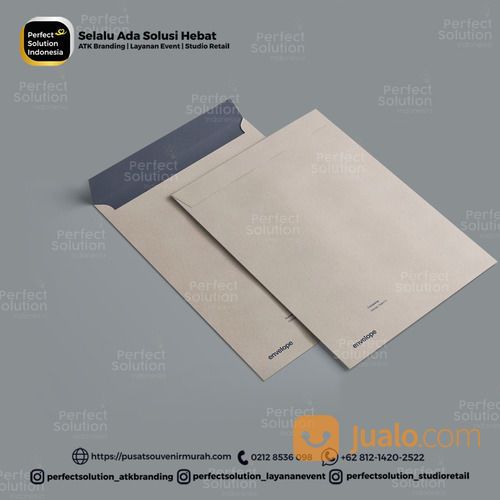 Amplop Perusahaan 100gr Ukuran B5 Custom Design