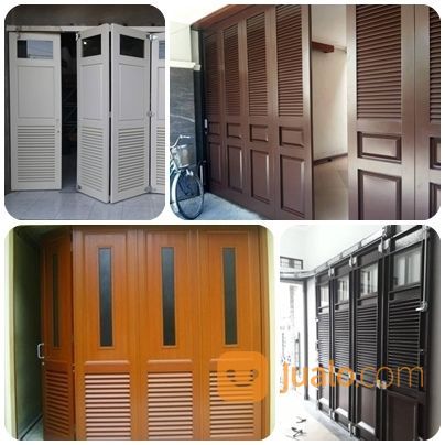 Harga Service Pintu Garasi Tikung Kayu