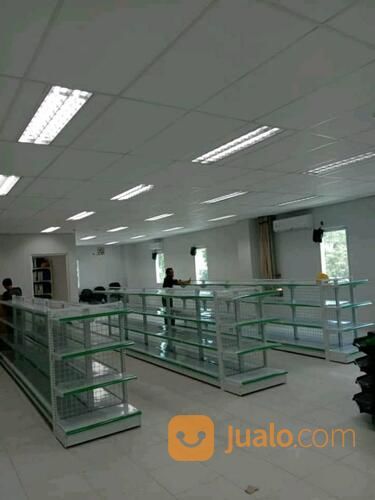 Rak Supermarket/Rak Display /Rak Minimarket/Rak Toko/Rak Indomart Dan Alfamart DOUBLE T120 Cm