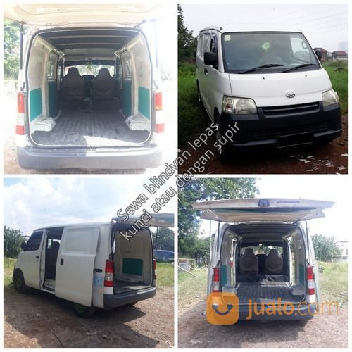 Sewa Rental Mobil Angkutan Barang Blindvan Van Lepas Kunci / Tanpa Dengan Supir Bandung