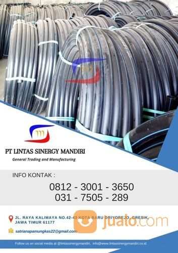 PIPA HDPE SNI RUCIKA 100MTR/ROLL READY BERBAGAI UKURAN