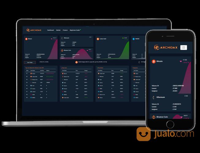 Jasa Pembuatan Crypto Exhcanges /Crypto Trade