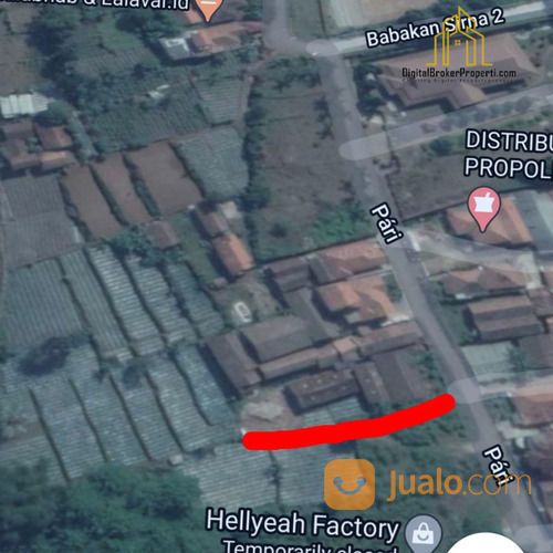 Tanah Matang Exs Budidaya Jamur Pinggir Jalan Desa Pari Cisarua Bandung Barat | DIANELSA