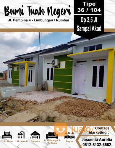 RUMAH SUBSIDI MURAH DI BUMI TUAH NEGERI RUMBAI
