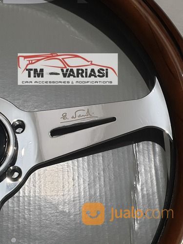 Stir Racing Nardi ND Kayu Real Wood Glossy Import 14 Inchi Replika